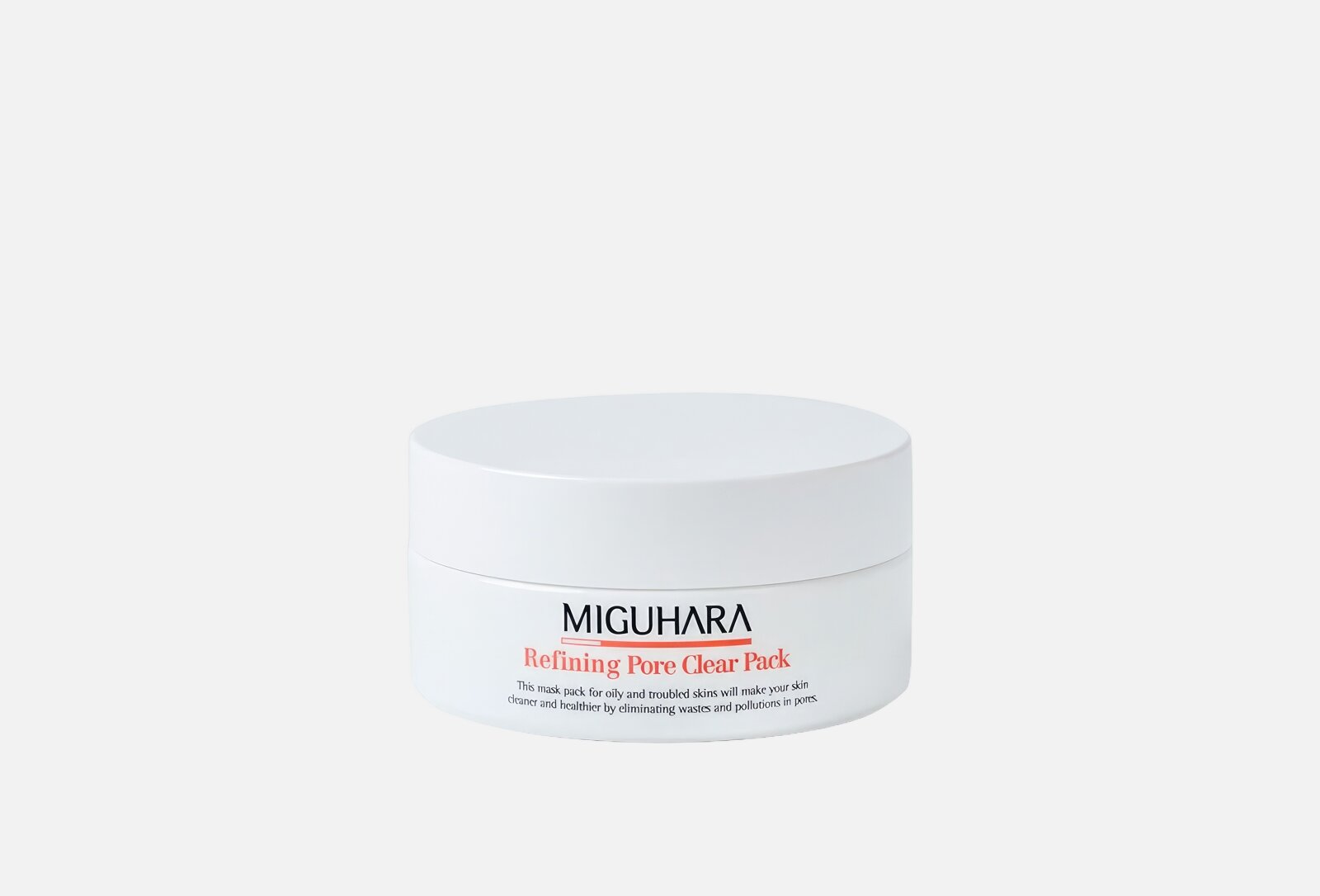 Очищающая маска для лица MIGUHARA Refining pore clear pack, 150 мл. — фото 1