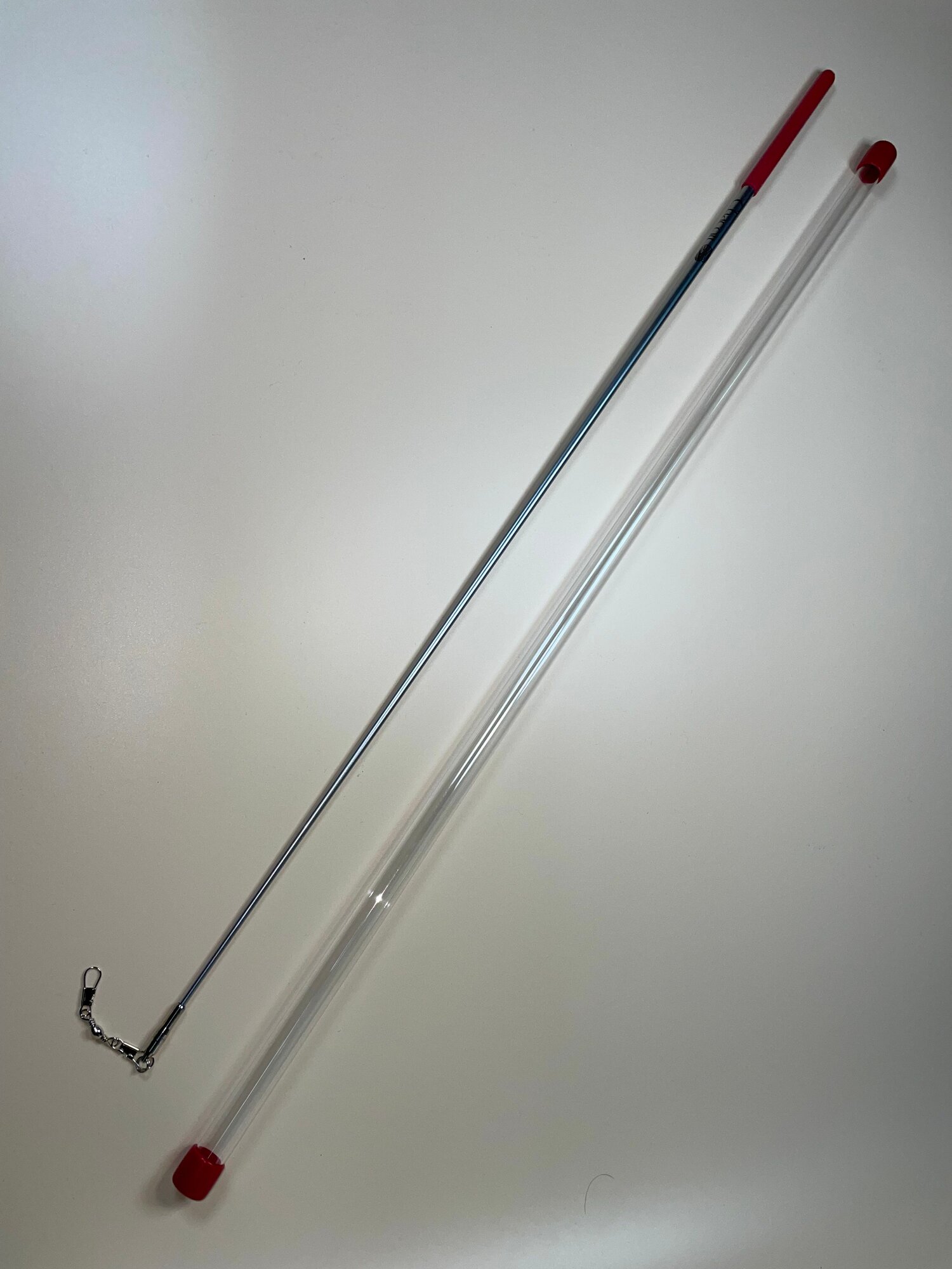 Палочка для художественной гимнастики Chacott Metalic stick (Point flexible) 60 см 698 Silver