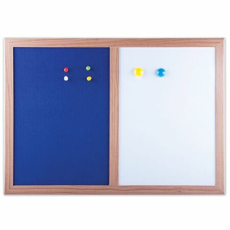 Доска комбинированная: магнитно-маркерная текстильная для объявлений А3 342х484 мм. Brauberg