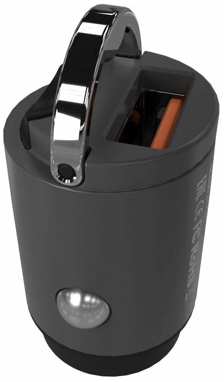 Автомобильное зарядное устройство Lyambda, USB, 5A, черный Noname - фото №14