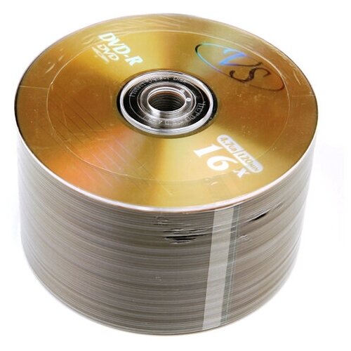 VS Диск DVD-R VS 4.7Gb 16x Bulk, 50шт