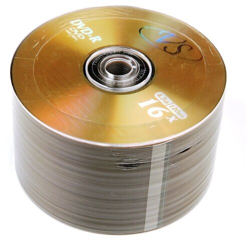 VS Диск DVD-R VS 4.7Gb 16x Bulk, 50шт