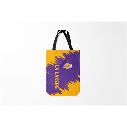 фото Сумка-шоппер / 31х42 см / баскетбол / los angeles lakers la burnettie
