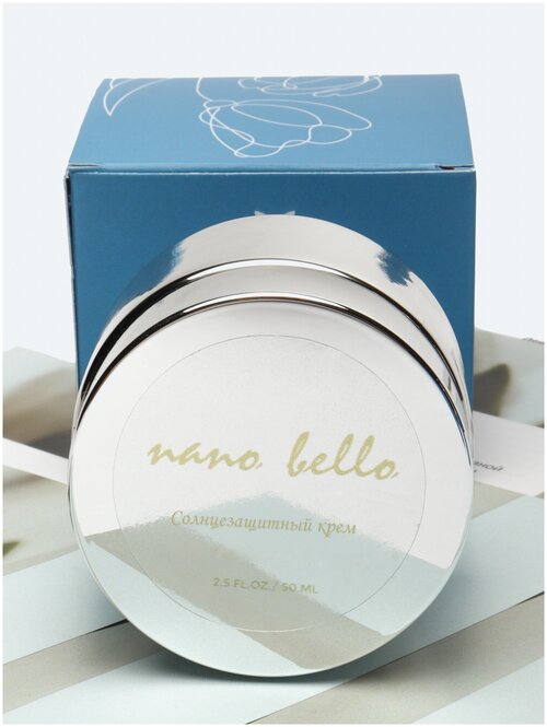 Крем солнцезащитный с наноалмазной добавкой NANO BELLO
