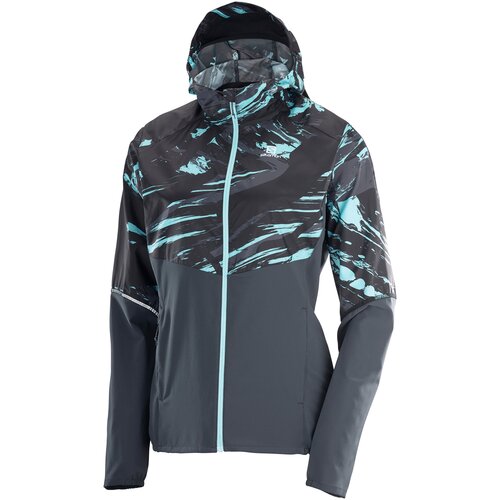 Куртка беговая SALOMON Agile Fz Hoodie W Black (US:M)