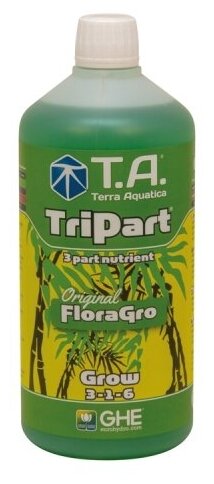 Минеральное удобрение GHE Flora Gro (T.A. TriPart Grow) 1 л - фотография № 9