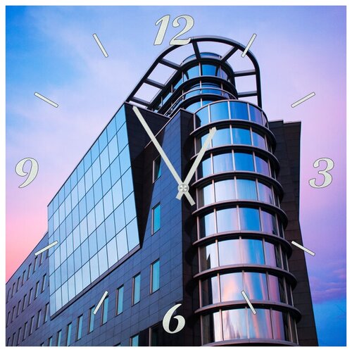 фото Svs настенные часы svs 4001750 здание