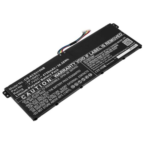 Аккумулятор для Acer Aspire 3 A315-21, Aspire 3 A315-21-62YQ (AP16M5J, KT.00205.004)