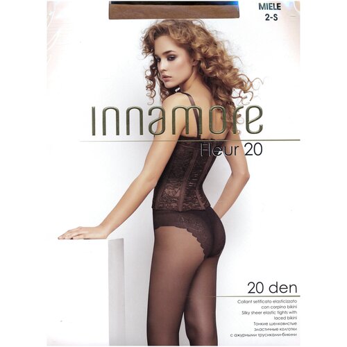 Колготки классические Innamore Fleur 20, размер V, daino (загар)