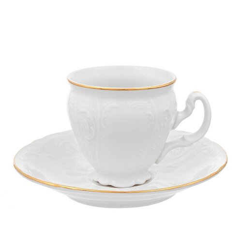 фото Набор для кофе 90мл."бернадот белый 311011" на 6перс.12пред. bernadotte