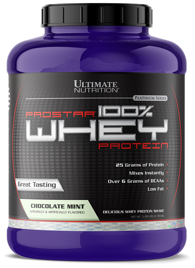 Ultimate Nutrition Prostar 100% Whey Protein (2.27-2.39 кг) (шоколад)