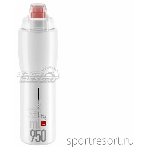 фото Elite фляга elite jet mtb 950 ml прозрачная