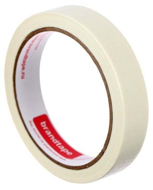 Лента малярная Brandtape, клейкая, 120 мкм, 19 мм х 25 м(15 шт.)