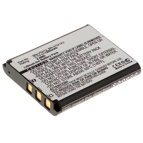 Аккумуляторная батарея iBatt 1200mAh для BN-VG212U аккумуляторная батарея аккумулятор bn vg107 для видеокамеры jvc gz hd 3 7v 890mah