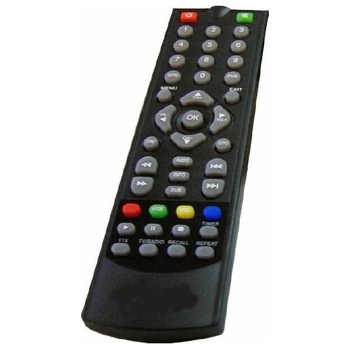 фото Пульт edr-7819 dvb-t2 для эфирных ресиверов elect huayu