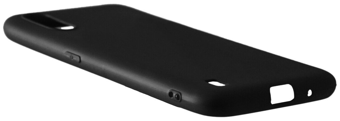 Чехол-крышка LuxCase для Samsung Galaxy A01, термополиуретан, черный - фото №2