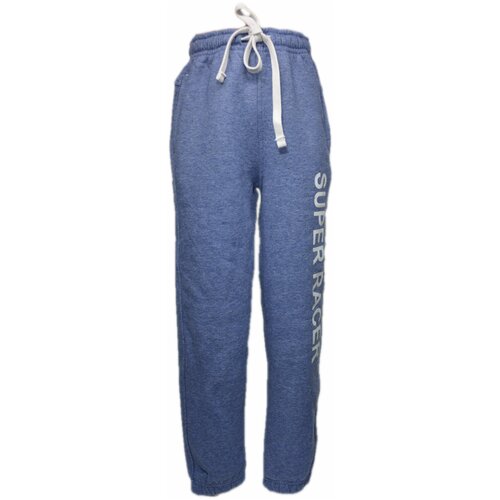 фото Брюки белый слон, размер 116, голубой