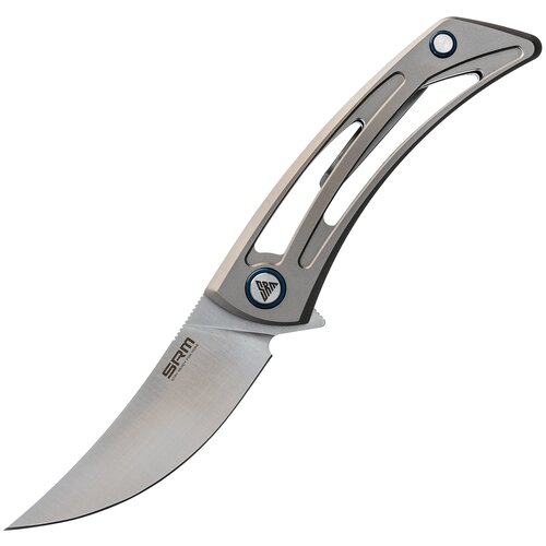 фото Складной нож srm unicorn, сталь 154cm, рукоять титан