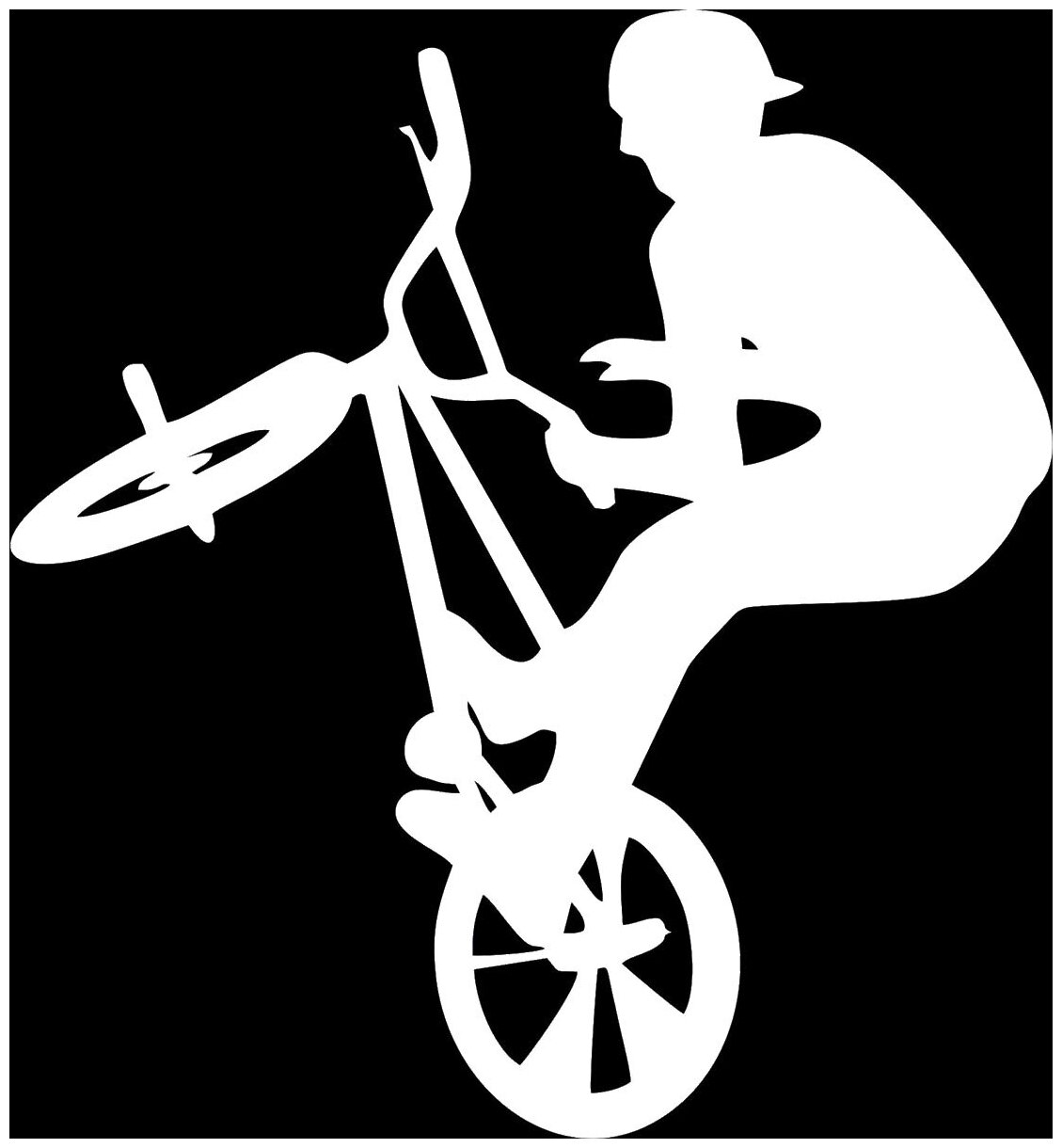 Наклейка на авто "Вело" на машину на кузов на стекло на джип спортивная виды спорта