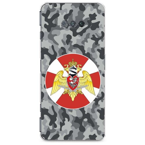 фото Силиконовый чехол "росгвардия серый камуфляж" на xiaomi black shark 4s / сяоми блэк шарк 4s case place