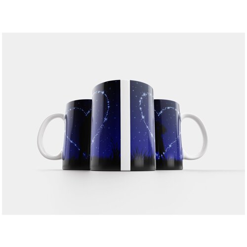 фото Кружка "пара, сердце, ночь" 320 мл lotsprints