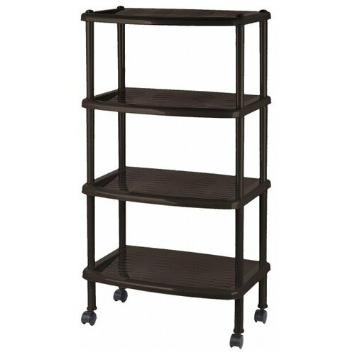 Этажерка для легкой обуви 4 Полки венге BQ2814ВНГ