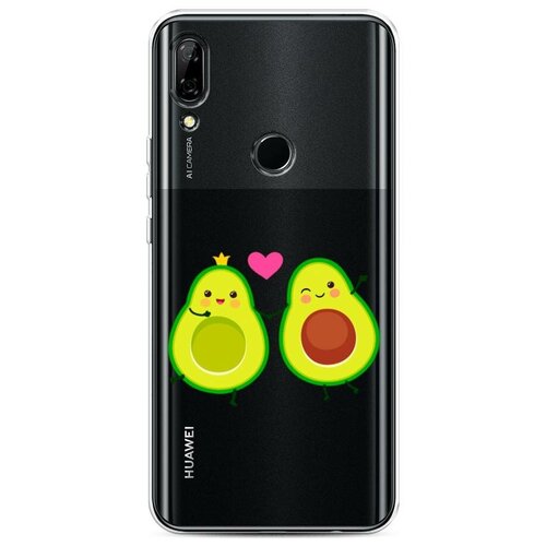 фото Силиконовый чехол "авокадо любят" на huawei p smart z / хуавей п смарт z case place