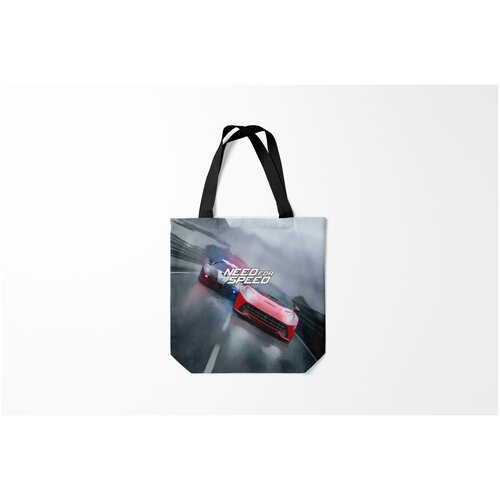 фото Сумка-шоппер / 40х40 см / геймерам / nfs need for speed burnettie