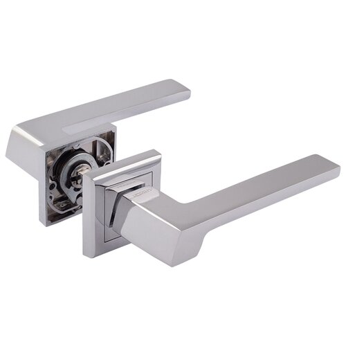 серебристый, хром