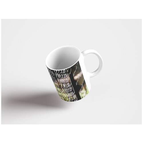 фото Кружка "клетка, в клетке, зоопарк 320 мл. белая lotsprints