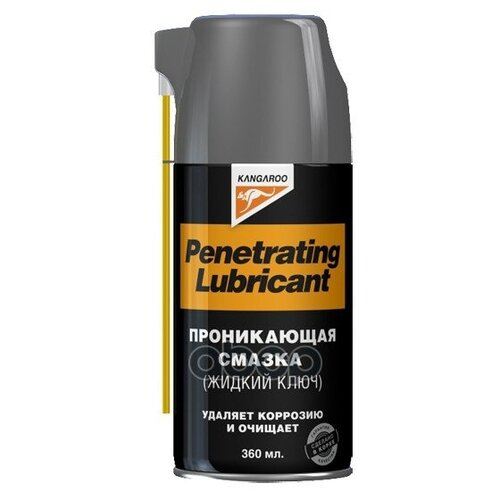 фото Смазка kangaroo 355104 проникающая жидкий ключ 360 мл. penetrating lubricant kangaroo арт. 355104