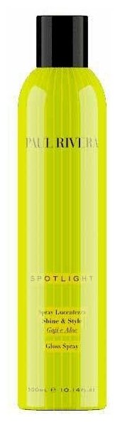 PAUL RIVERA Спрей глянцевый для блеска волос / Spotlight Gloss Spray 300 мл - фото №5