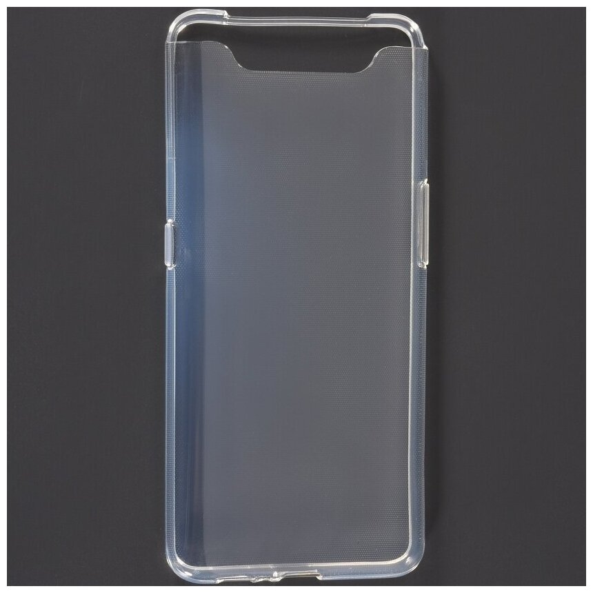 Противоударный силиконовый чехол для Samsung Galaxy A80 / A90 (прозрачный) / Самсунг Галакси А80 / А90