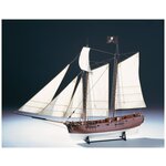 Модель пиратского корабля Amati Adventure pirate schooner, Масштаб 1:60, Италия, AM1446-RUS - изображение