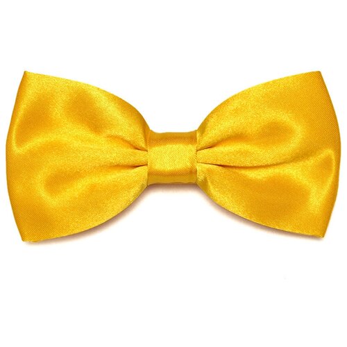 Галстук-бабочка однотонная атласная