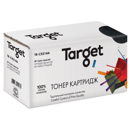 Фотобарабан Target TR-CE314A драм картридж ps com совместимый с hp ce314a 126a hp lj pro cp1025 cp1025nw ресурс 7000 стр