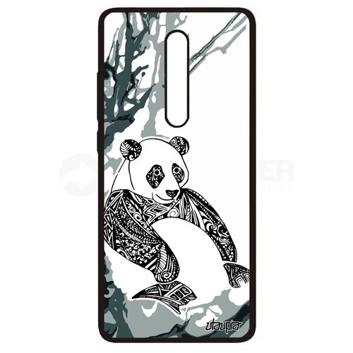 фото Противоударный чехол на телефон // xiaomi mi 9t // "панда" азия тибет, utaupia, серый