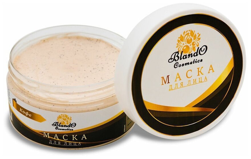 Blando Cosmetics Маска для лица кофе, 200 мл
