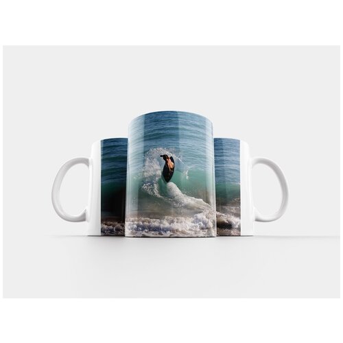 фото Кружка "серфить, серфер, волна" 320 мл lotsprints