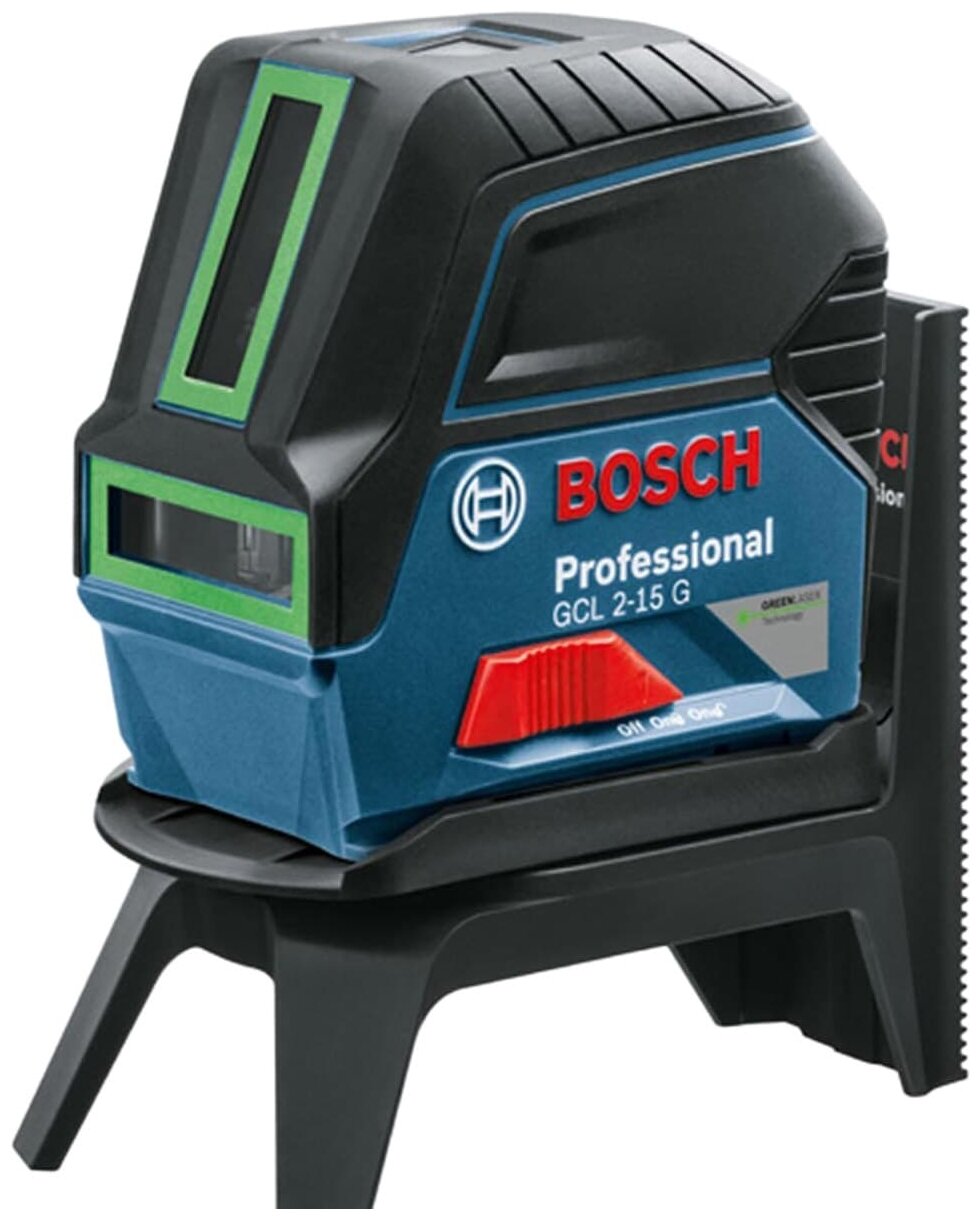 Комбинированный лазерный нивелир Bosch GCL 2-15G + RM1 + кейс 0.601.066.J00