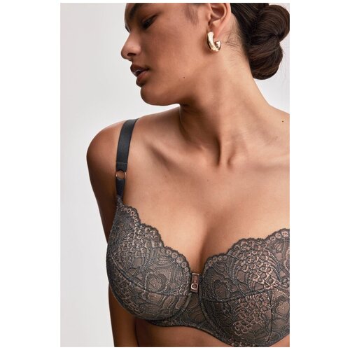 Бюстгальтер с чашкой на тонком поролоне Lusso Alles | хаки | 75I