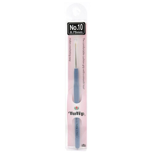 фото Крючок для вязания с ручкой etimo 0,75мм, tulip, t13-10e