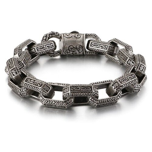 фото Браслет объемный с резными звеньями sb8272 mr. morgan