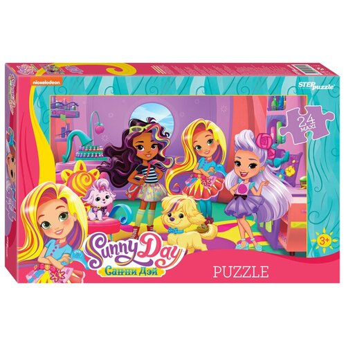 Мозаика puzzle maxi 24 Sunny Day (Никелодеон) мозаика puzzle 35 maxi sunny day никелодеон steppuzzle 91252 steppuzzle