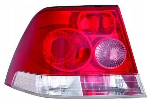 OPEL ASTRA H фонарь задний внешний левый (седан) красн-бел 442-1959L-LD-UE неоригинал