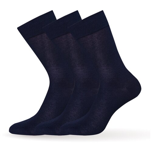Носки Omsa, 3 пары, 3 уп., размер 45-47, синий носки omsa 3 пары 3 уп размер 45 47 синий
