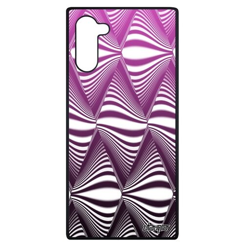 фото Необычный чехол на телефон // samsung galaxy note 10 // "иллюзия волны" стиль смерч, utaupia, розовый