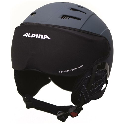 фото Чехол для визора alpina 2021 helmet visor cover black