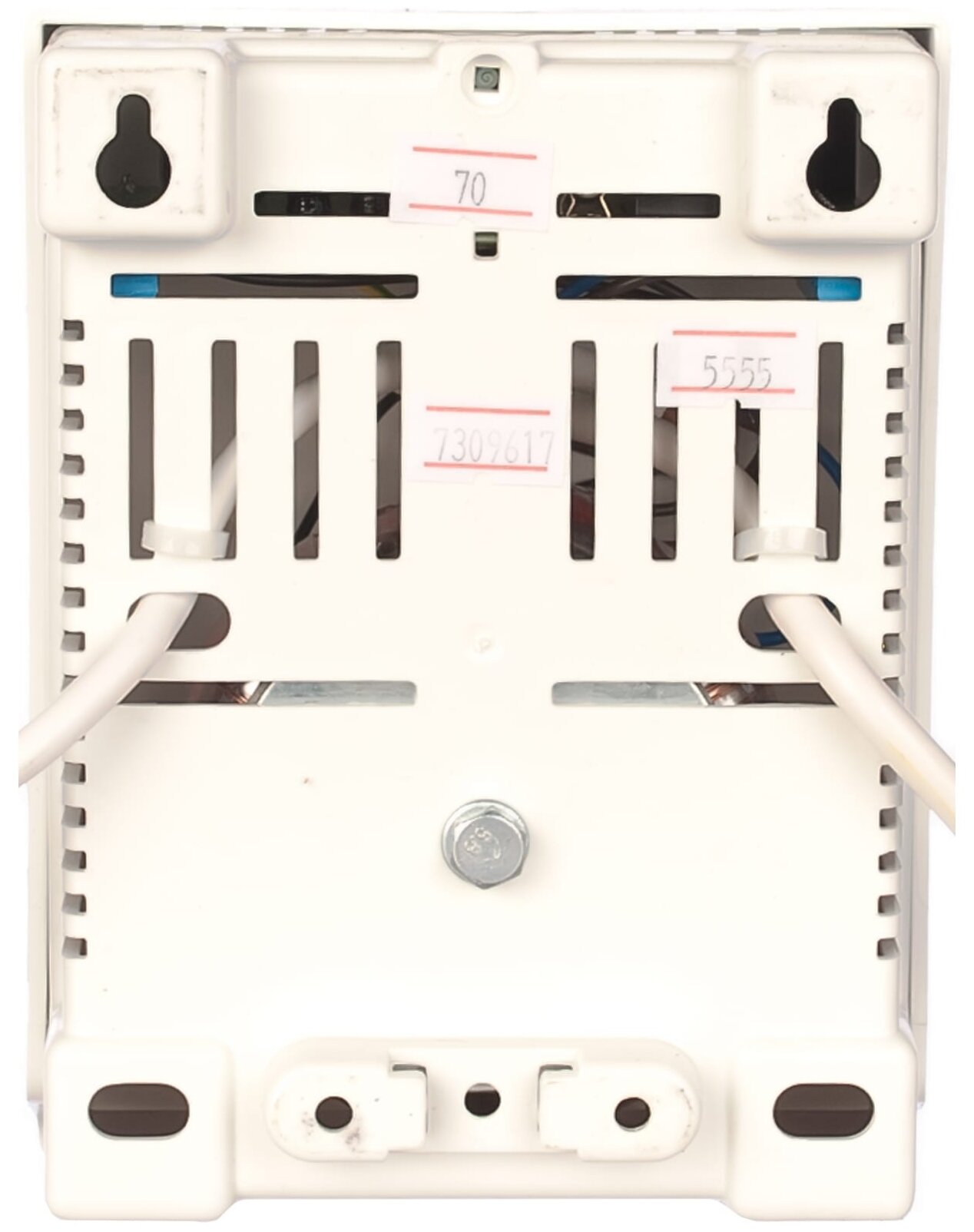 Стабилизатор напряжения однофазный TEPLOCOM ST-555 белый - фотография № 9
