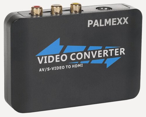 Изображение товара Конвертер PALMEXX Analog to Digital Video Converter RCA+SVideo to HDMI